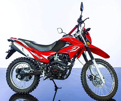 250cc Dual Sports Motorcycle Street Bike, Manual Clutch, Blue D52883