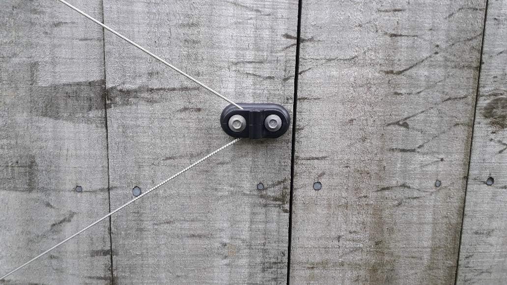 Surface Mounted Trellis Kit for Climbing Plants with Wire A768