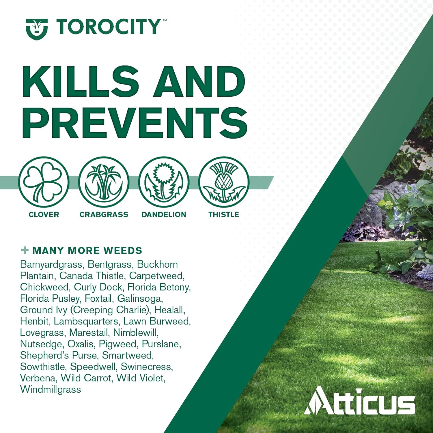 Turf Herbicide Mesotrione Concentrate, Selective Weed Killer for Lawns A287031