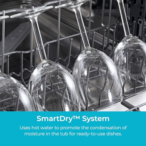 24" Built-In Stainless Steel Tub Dishwasher with Adjustable Rack M856