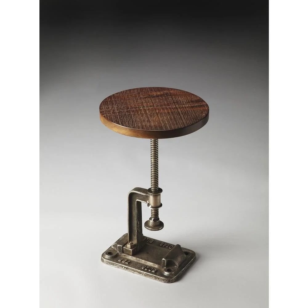 Industrial Chic Adjustable Accent Table L977718