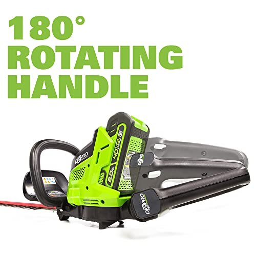 Cordless Hedge Trimmer with Battery and Charger Y81508