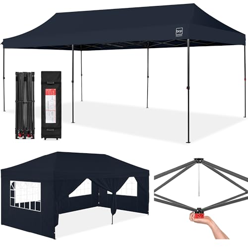 10x20 Party Tent, Waterproof Outdoor Canopy with Sidewalls Y555496