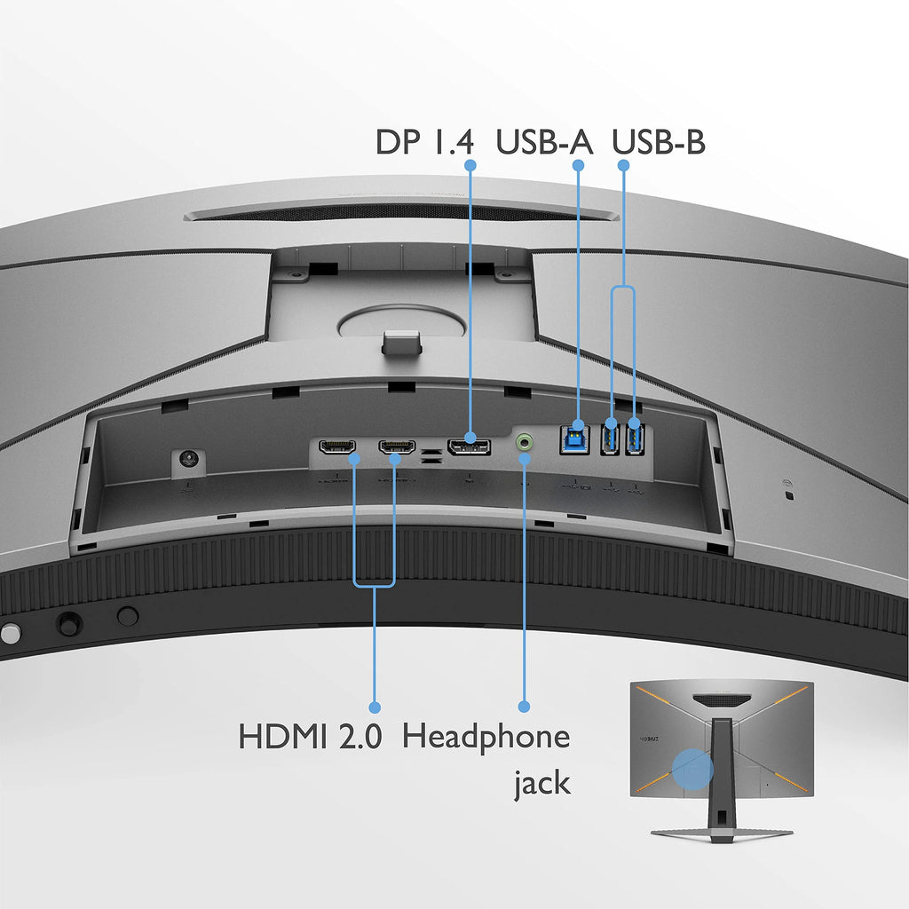 Curved Gaming Monitor 32" QHD 1440p 165Hz 1ms Z89035