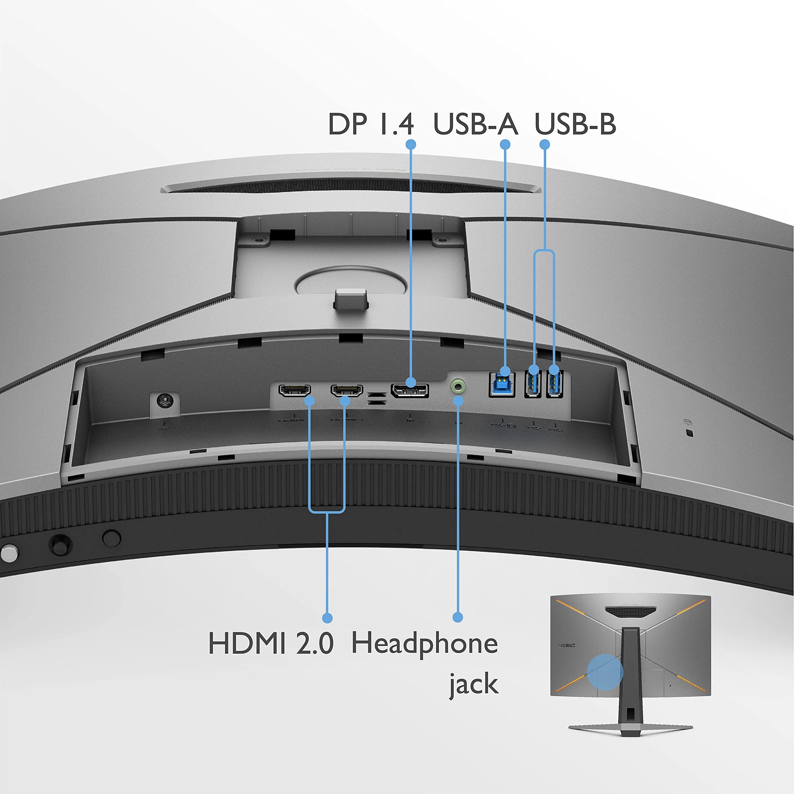 Curved Gaming Monitor 32" QHD 1440p 165Hz 1ms Z89035