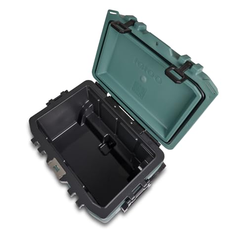 52Qt Wheeled Cooler, Insulated Hard Shell Ice Chest U65603