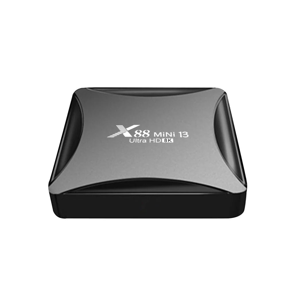 TV Box 4GB RAM 64GB ROM Quad-Core WiFi 8K HDR10+ Z42856