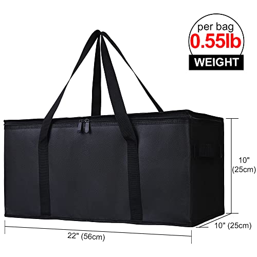 Insulated Food Delivery Bag Hot Cold Meal Carrier Cooler Tote K646948