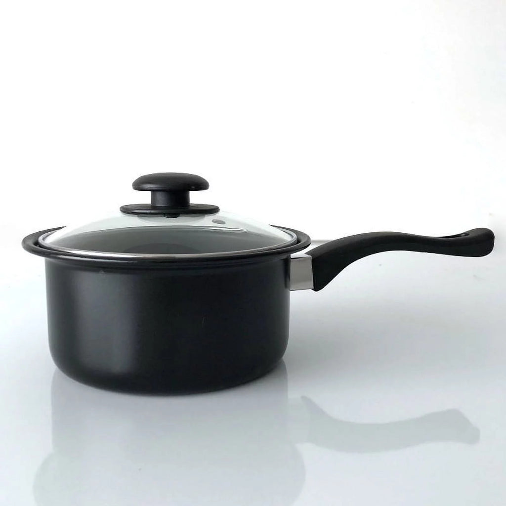 Non-Stick Cookware Set, 13 Piece, Portable with Glass Lids J188