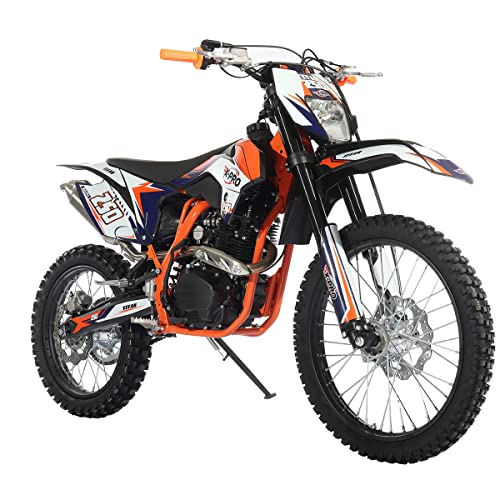 250cc Dirt Bike, 5-Speed Manual, Electric/Kick Start, 21"/18" Wheels V39817