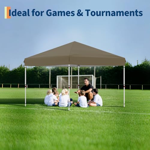 Pop Up Canopy Tent with Roller Bag and Adjustable Height O962