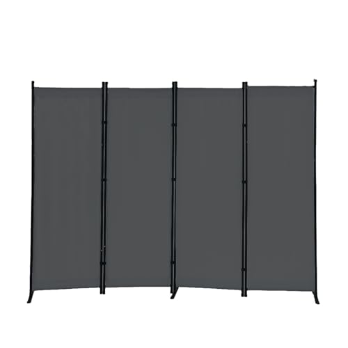 6 Panel Room Divider, Folding Privacy Screen, Freestanding Partition for Home Office P507