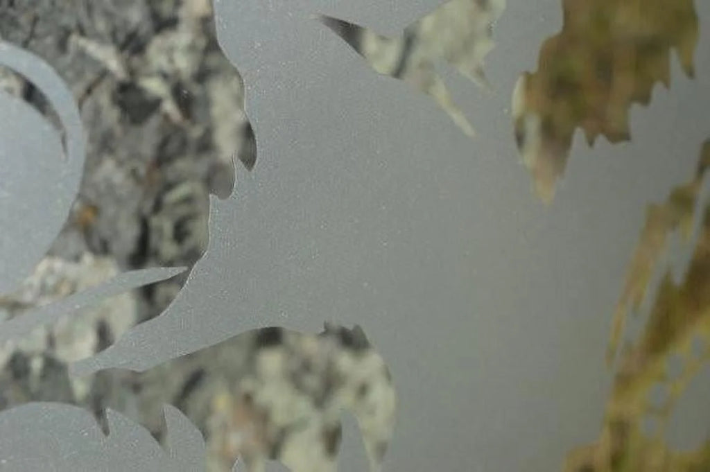 Modern Etched Glass Privacy Film Z80433