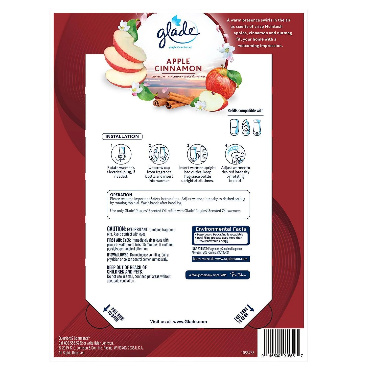 Hawaiian Breeze Scented Oil Refill, 9 ct. A420141