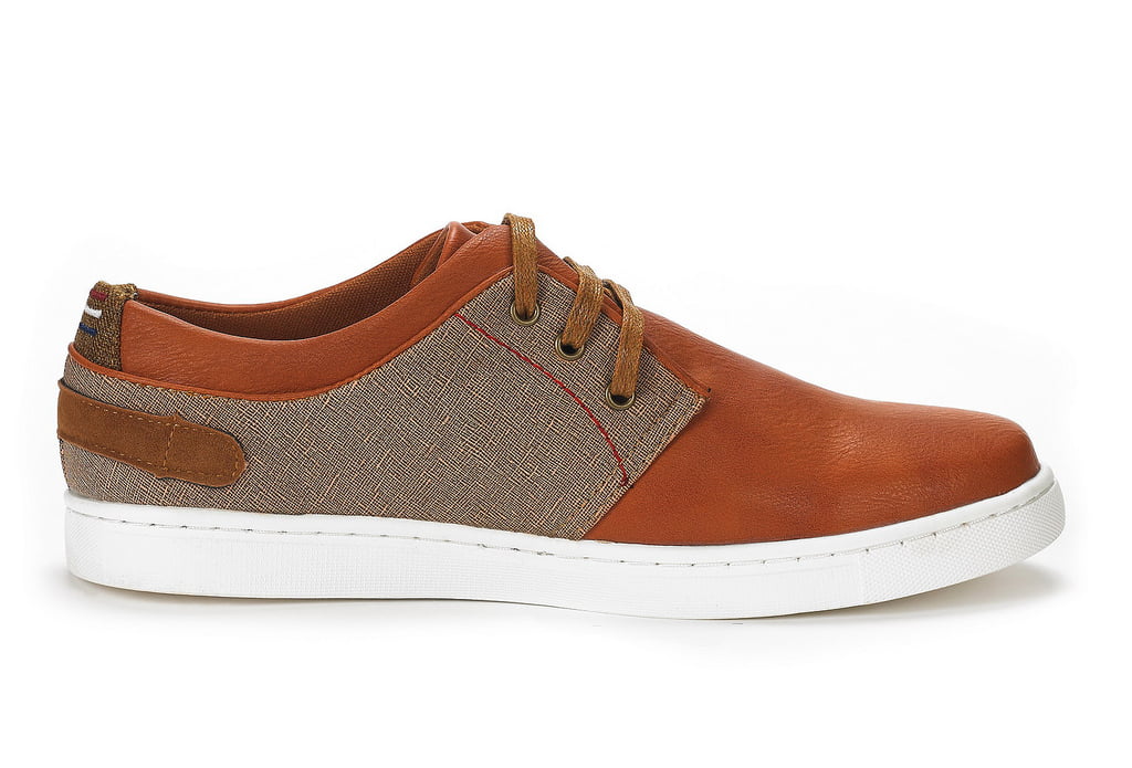 Mens Mesh Leather Sneakers Casual Slip On Shoes G810433