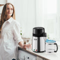 BENTISM 4L Water Distiller Purifier Machine Countertop Stainless Steel Interior Water Distiller 750W Countertop Water Purifier w/Dual Temp Display