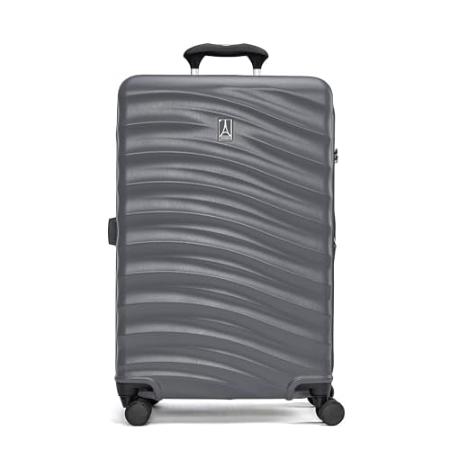 Hardside Expandable Carry-On Luggage with 8 Spinner Wheels and TSA Lock J560758