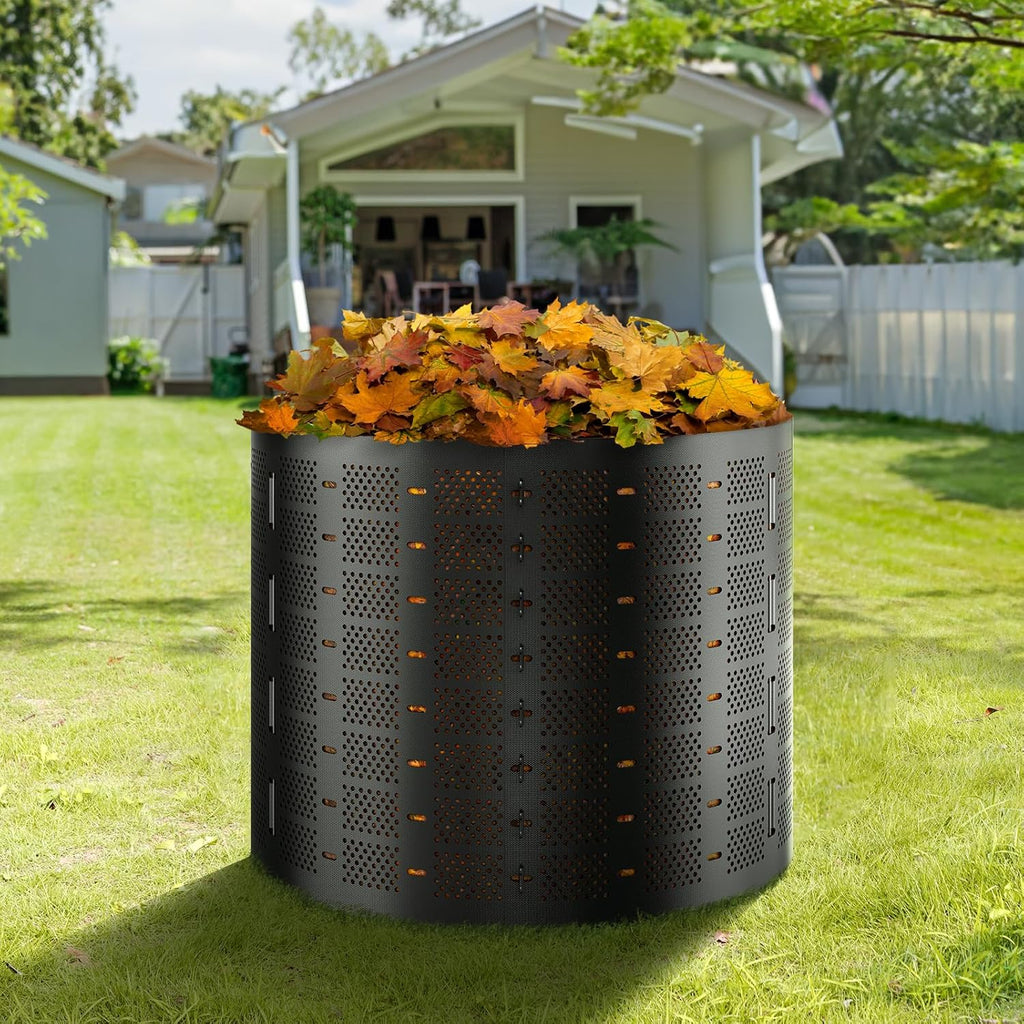 Compost Bin 220 Gallon, Outdoor Expandable Composter E513
