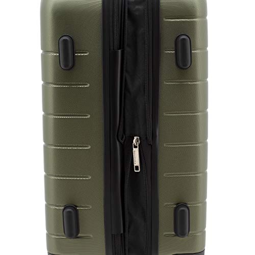 Smart Luggage Set with Cup Holder and USB Port, 20-Inch Carry-On K967