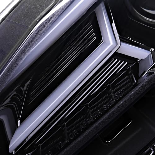 Projector Headlights with Sequential LED Turn Signal for 2015-2021 Subaru WRX STI Halogen, Pair D49483