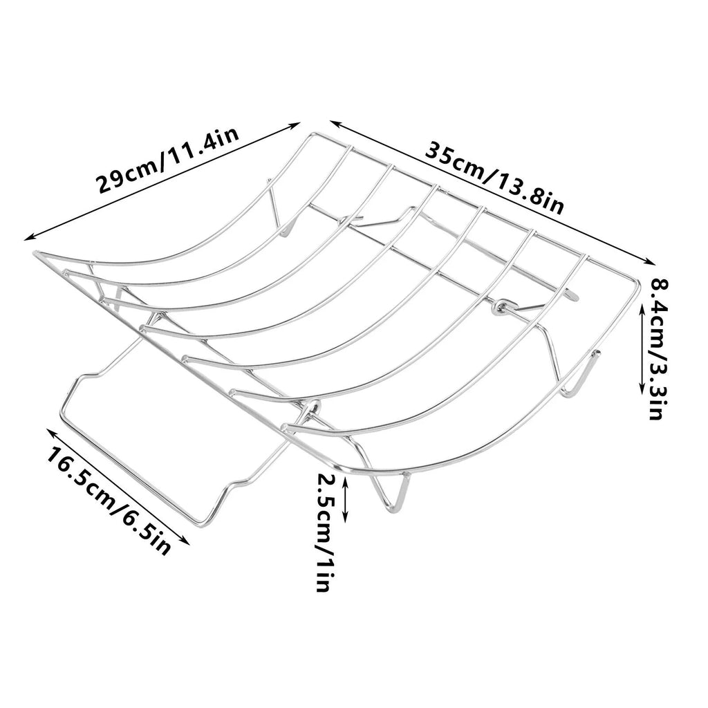 Stainless Steel Roasting Pan with Nonstick Rack, 16.5" x 12" D905332