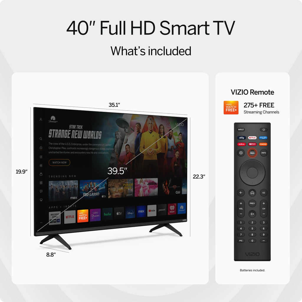 40" Full HD 1080p LED Smart TV V820238