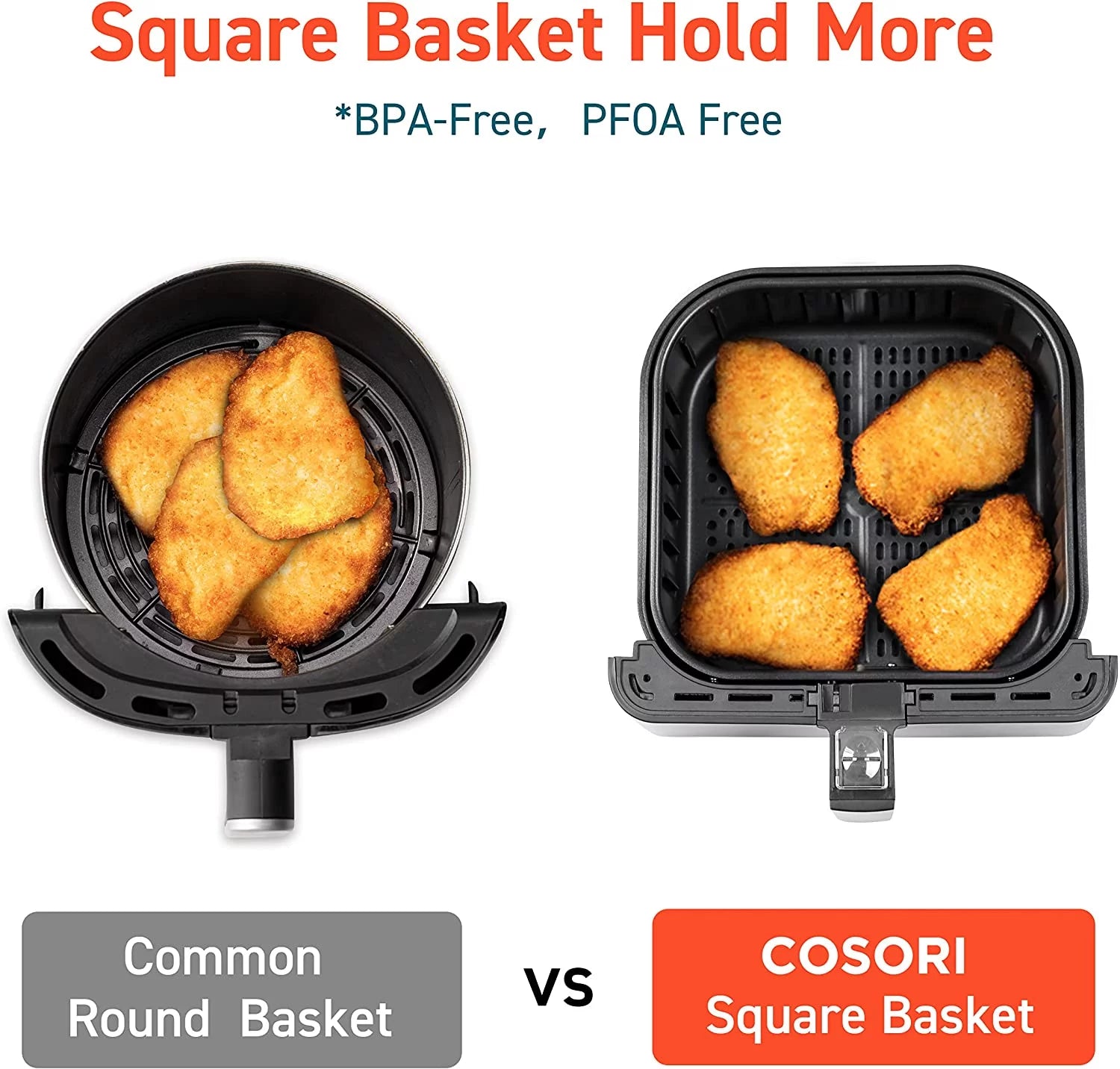 Air Fryer 5.8 QT with 12-in-1 Functions, Preheat & Keep Warm, Black S95065