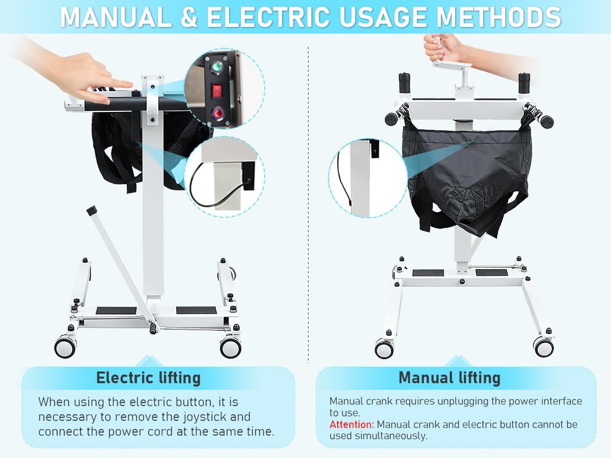 Electric Patient Transfer Lift Chair for Seniors, Wheelchair to Car Transfer Device K26674