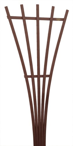 Highwood AD-TREL1-WHE Hartford Traditional Fan Trellis, White