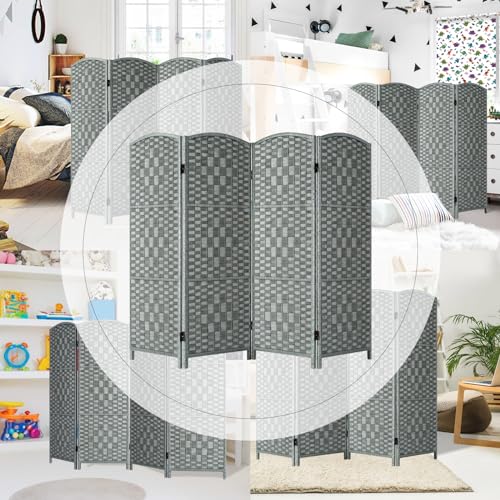 3 Panel Folding Room Divider, Privacy Screen, Dark Mocha S685