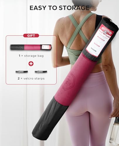 Extra Large Yoga Mat - 72x48, 1/4 Inch Thick, Non-Slip, Eco-Friendly L753346