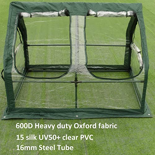 Portable Greenhouse for Garden Bed with PVC Cover P782033