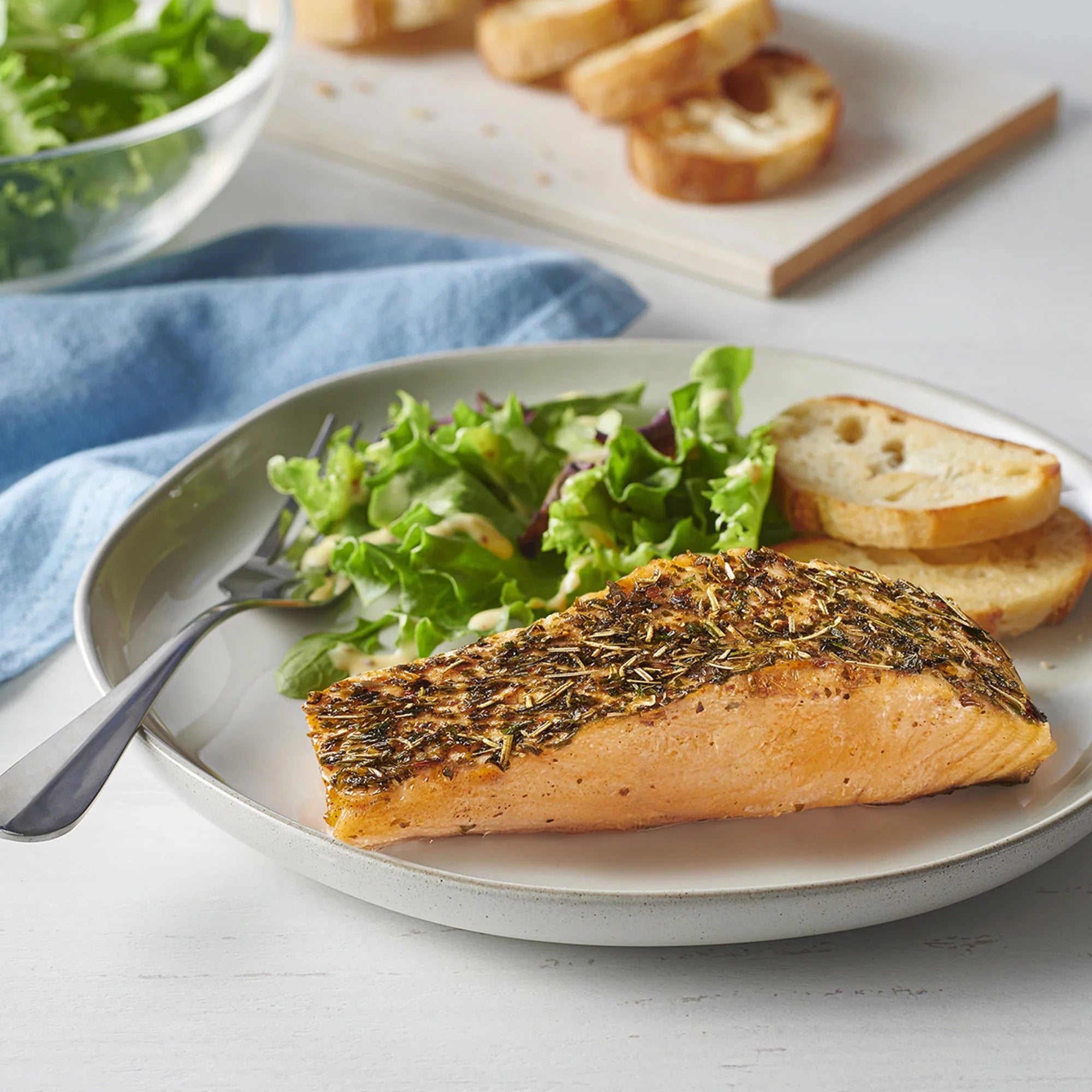 Frozen Atlantic Salmon with French-Style Herbs & Garlic, 30 oz (6 Count) X7717