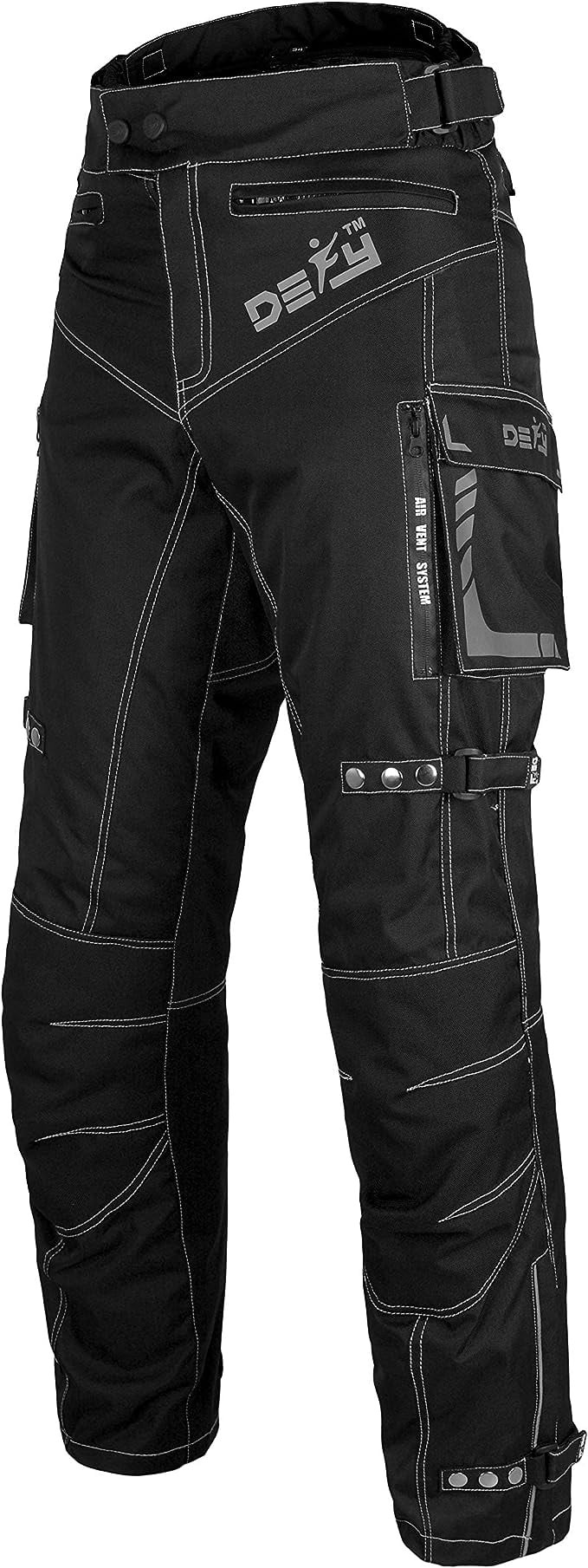 Motorcycle Riding Pants for Men, All-Weather, Removable CE Armored P886