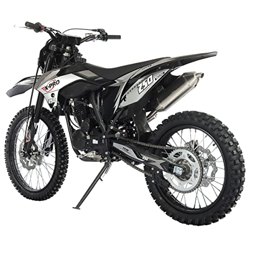 250cc Dirt Bike, 5-Speed Manual, Electric/Kick Start, 21"/18" Wheels V39817
