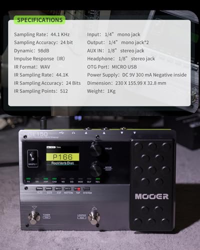 Portable Multi Effects Pedal O3026