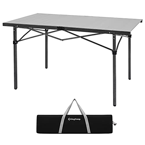 Folding Camping Table Portable Aluminum Roll Up Lightweight for Outdoor Picnic F98743
