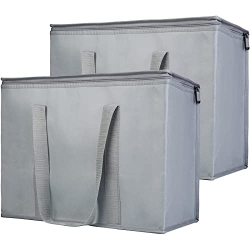 Insulated Food Delivery Bag Hot Cold Meal Carrier Cooler Tote K646948
