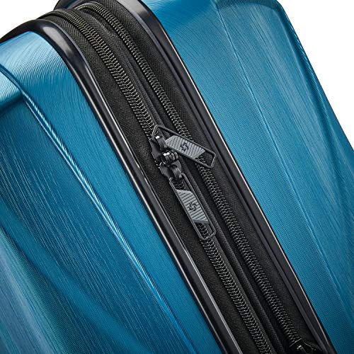 Hardside Expandable Carry-On Luggage with Spinner Wheels, Black, 20-Inch S82043