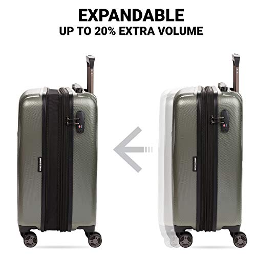 Expandable Hardside Carry-On Luggage with Spinner Wheels and TSA Lock F31623