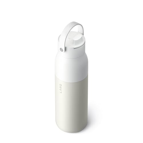 Insulated Stainless Steel Water Bottle 34oz with Silicone Handle L348874