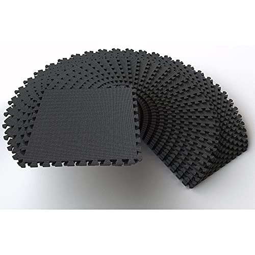 Puzzle Exercise Mat with EVA Foam Interlocking Tiles for MMA, Gymnastics and Home Gym N211438