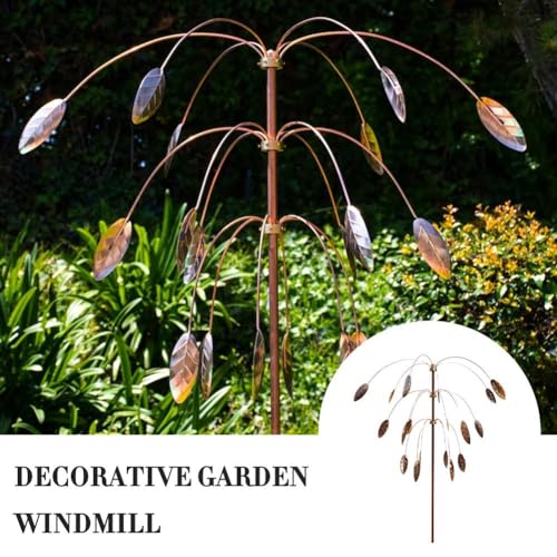 Metal Wind Spinners for Outdoor Yard Art Decor I1403