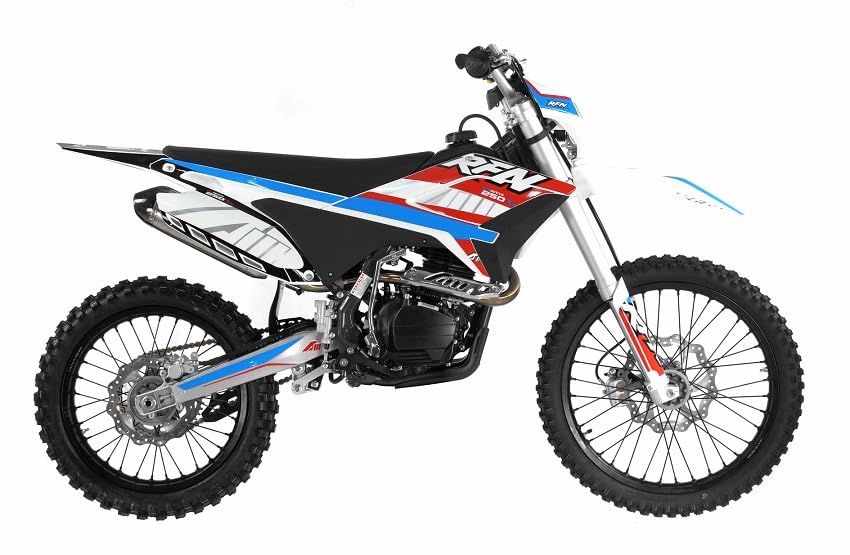 250cc Dirt Bike with Headlight and 5-Speed Manual Clutch K4703