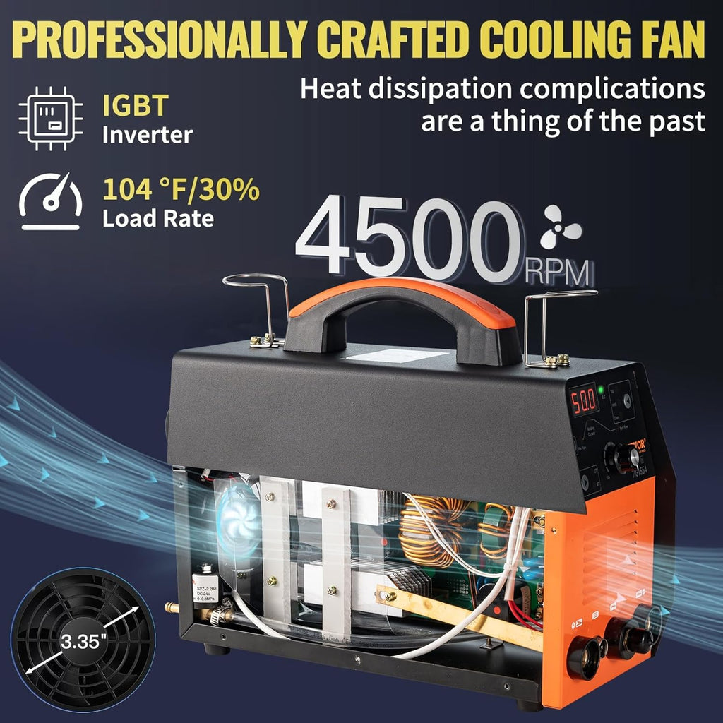 TIG Welder 3 in 1, 110/220V Dual Voltage, IGBT Inverter T588