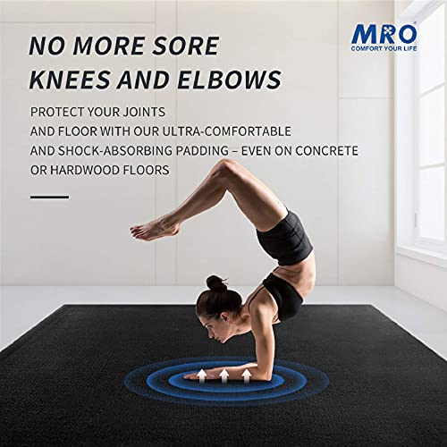 Extra Large Yoga Mat 12x6 ft Non-Slip Thick Exercise Mat for Home Gym Workout Z54498