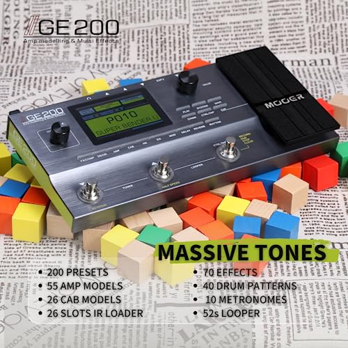 Portable Multi Effects Pedal O3026