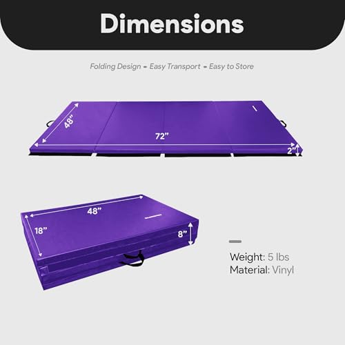 Foldable Gymnastics Mat for Tumbling V253513
