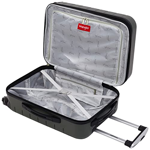 Smart Luggage Set with Cup Holder and USB Port, 20-Inch Carry-On K967