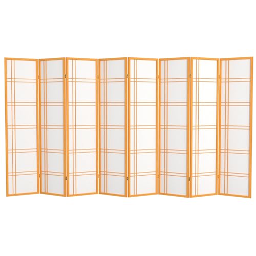 6 Panel Honey Room Divider X65165